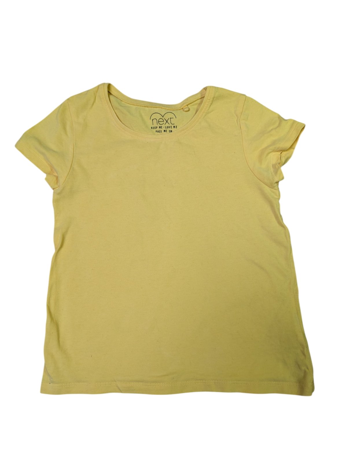 Žluté dámské triko secondhand Next